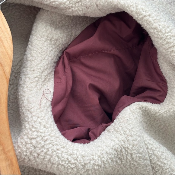 The North Face Women’s Campshire Fleece Lined Long Sleeve Red+Blk Plaid Shacket - Picture 13 of 13